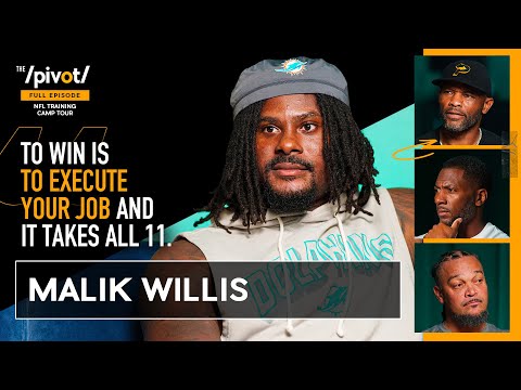 Malik Willis QB being face of Miami, quiet leadership, lessons from Green Bay & Tennessee| The Pivot