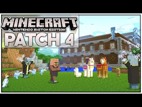 FOREST ESTATES, LLAMAS, TREASURE MAPS & MORE - The NEW Patch Notes!  |  MINECRAFT: SWITCH EDITION
