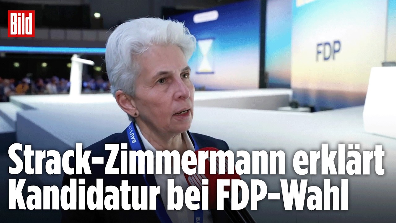 Kurz vor der Wahl: Darum trat Strack-Zimmermann plötzlich an!