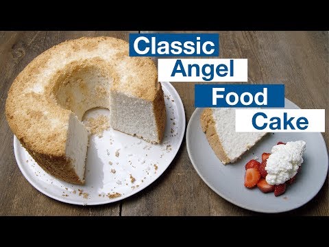 🔵 Classic Angel Food Cake Recipe So Light & Airy!!