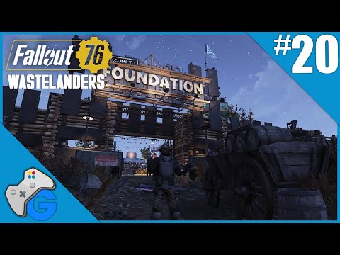 WELCOME TO FOUNDATION! | Fallout 76 Wastelanders Lets Play (Part 20)