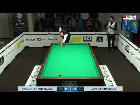 Abbruzzese Giuseppe VS Ragonesi Andrea -  22° Campionato Italiano Salerno