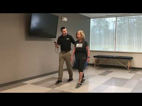 Simulated Gait Therapy Session With ReStore Soft Exo-Suit Device logo