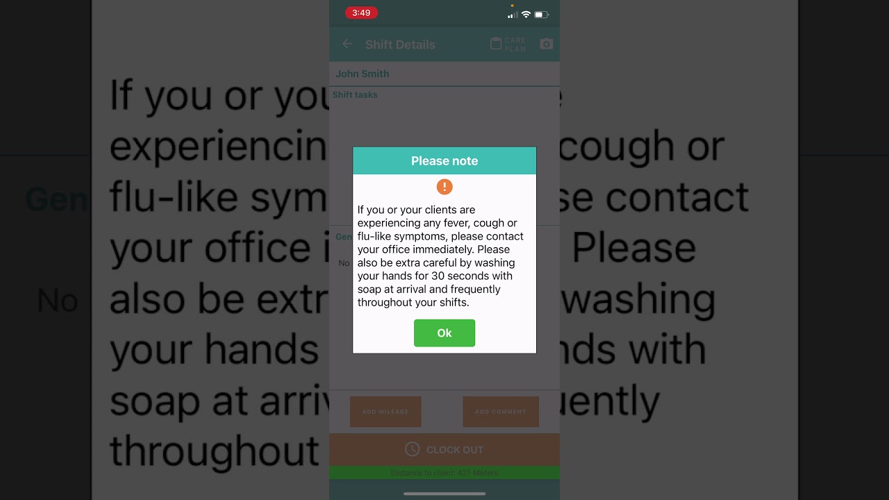 ClearCareGo tutorial