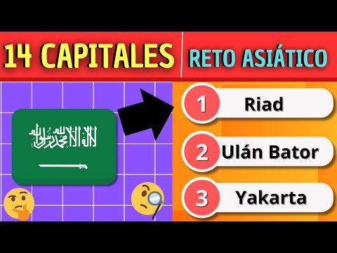 ¿Puedes nombrar capitales de Asia? | Reto asiático 🥸😒
