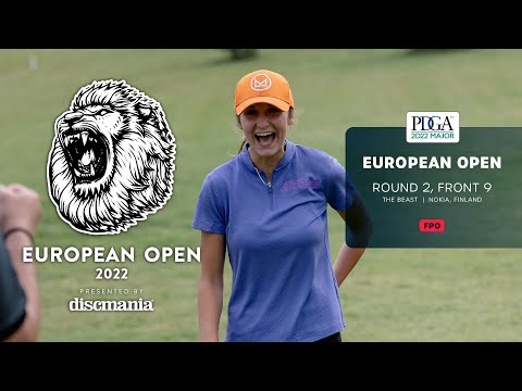 Round 2, Front 9 | European Open | FPO Lead | Mertsch, Allen, Laine, Tätte