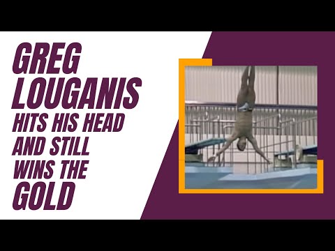 Greg Louganis hits his head and still wins gold as remembered by Christine Brennan