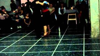 AYELEN QUIROGA Y JULIAN VILARDO EN FLOREAL MILONGA