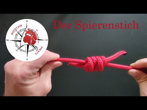 Anleitung: Der (doppelte) Spierenstich - (Double) Fischerman's knot