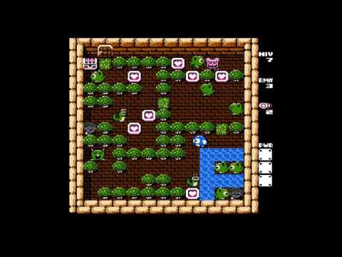 Adventures of Lolo 3   Level 7 Room 3