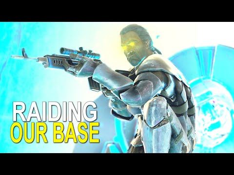 RAIDING OUR OWN OP BASE SPOT -- ARK: SURVIVAL EVOLVED (OFFICIAL SMALL TRIBES PIRATES)-EP.10