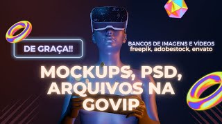 Como funciona o GOVIP na prática (Baixar arquivos freepik, envato, adobe stock e outros DE GRAÇA!)