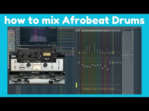 How to mix Afrobeat drums in FL Studio - Hard hitting drums in 4 steps