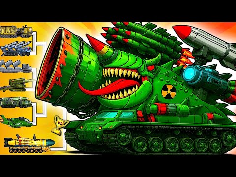 Nuclear Devourer 131X – Monster Cannon vs Missile Titans!