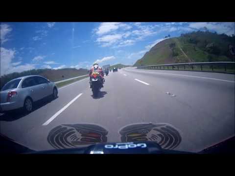 LL70 Speed Biker -Na Rodovia indo p casa + Policia na Pista + Grau!!! - 2017.11.18
