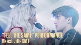 NASHVILLE ON CMT | Maddie and Jonah's "Feel The Same" Performance