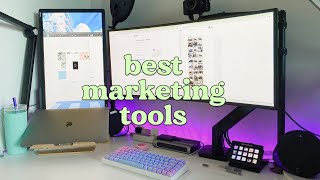 Best Marketing Manager Tools (Social Media, Email Marketing, Design and more!)