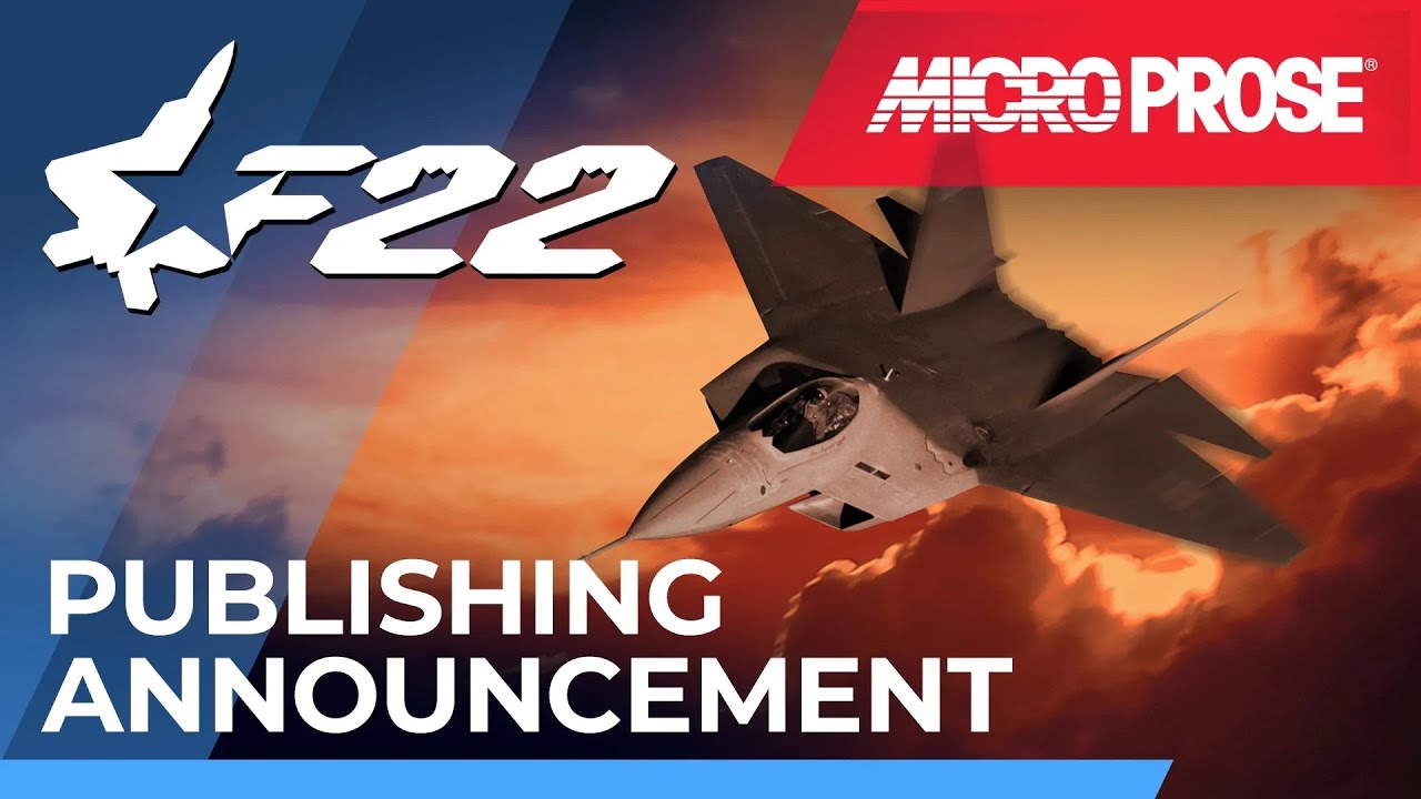 F-22: Air Dominance Fighter | Publishing Announcement Trailer - YouTube