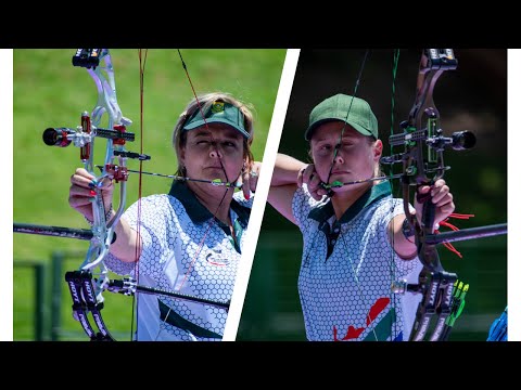 Jeanine Van Kradenburg v Marie Louise Vermeulen – compound women gold | Pretoria 2022 African Champs
