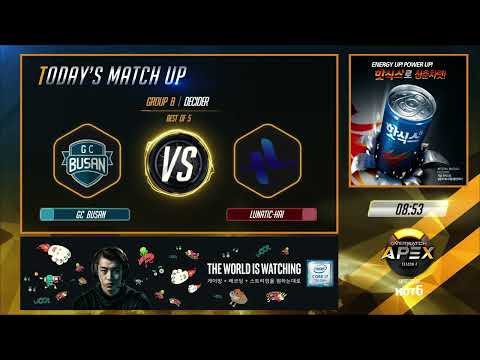 OVERWATCH APEX S4 - GC Busan vs. Lunatic-Hai