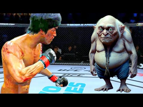 PS5 | Dragon Bruce Lee vs. Old Elf (EA Sports UFC 4)