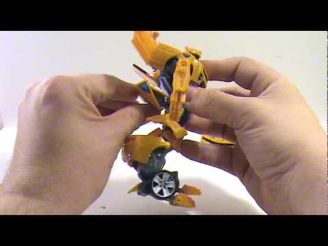 Video Review of Transformers revenge of the fallen "Shoulder Cannon" Bumblebee