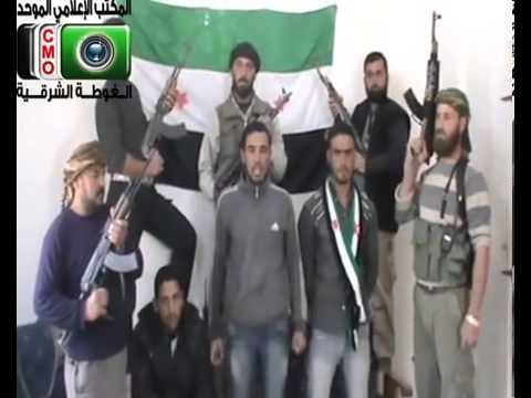 تأمين انشقاق 3 عساكر عن قوات النظام من قبل كتيبة الشهيد مخلص الحموي في ريف دمشق