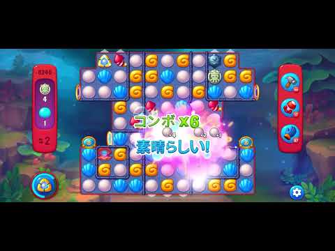 Fishdom Hard level 8246 no boosters フィッシュダム