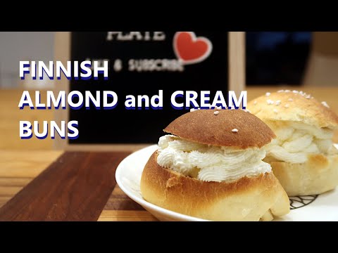 Finnish Almond and Cream Buns | Laskiaispullat