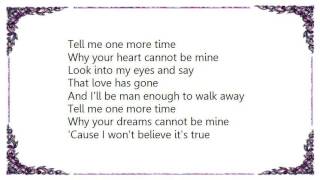 Gareth Gates - Tell Me One More Time Lyrics
