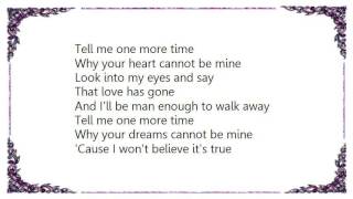 Gareth Gates - Tell Me One More Time Lyrics