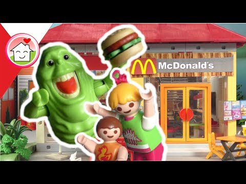 Playmobil Ghostbusters po polsku Pogromcy duchów w McDonalds - Rodzina Hauserow