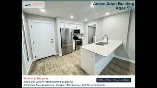 Spacious 2 Bed + Den + 2 Bath | Comfortable 55+ Living