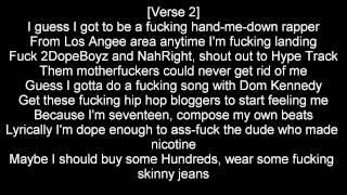 Tyler The Creator - Seven Lyrics