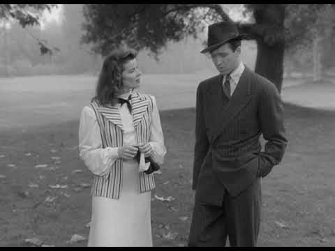 Katharine Hepburn & James Stewart - The Philadelphia Story 1940