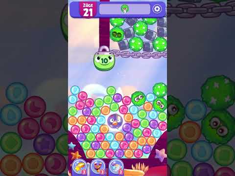 Angry Birds Dream Blast Level 28 no booster [Gameplay] optimized for smartphones [Rovio]