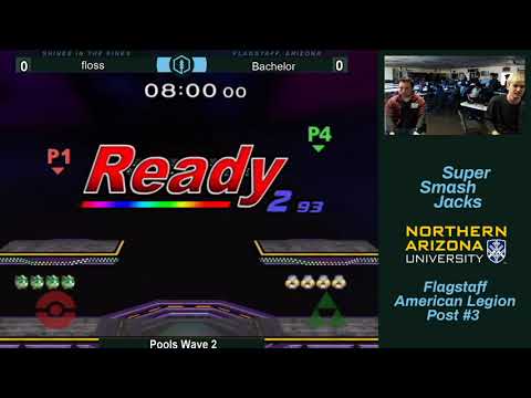 Shine in the Pines 4 - Melee Singles - Pool B1 - floss vs Bachelor