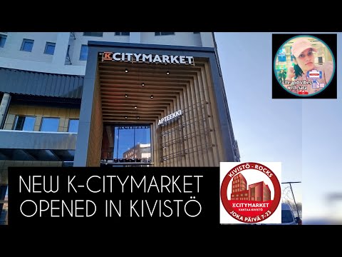 ෆින්ලන්ඩ් වල Newest K-City Market 🇫🇮🔥 | Kivistö Grand Opening Tour #finland #kivisto #shopingvlog