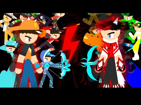 Angelo Zen vs BoBoiBoy | Zen Multiverse War Episode 1 | Stick Nodes