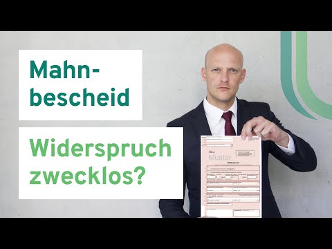 Mahnbescheid in der Post? Widerspruch zwecklos?