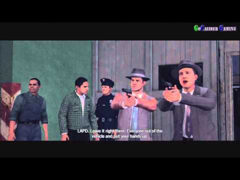 L.A. NOIRE gameplay CASE 14 - THE BLACK CAESAR part 3