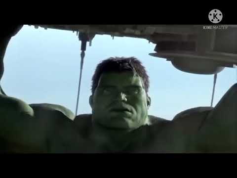 Hulk vS Tank fight scenes