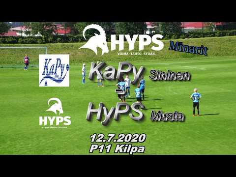 HyPS P11 Minarit KaPy Sininen - HyPS musta 12.7.2020