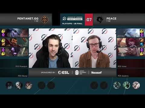 Pentanet.gg v Peace - Game Three | Playoffs Day 2 | LCO Split 1 (2021)