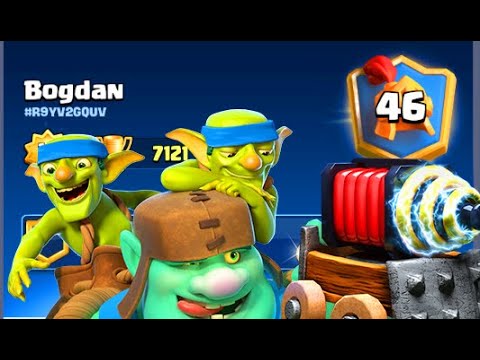 Goblin Giant sparky rage best deck Clash Royale Bogdan