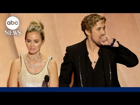 Oscars 2024: Ryan Gosling and Emily Blunt exchange playful barbs at the Academy Awards thumnail