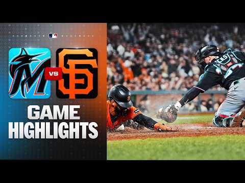 샌프란시스코 VS 마이애미 4:9 MLB 스포츠하이라이트
