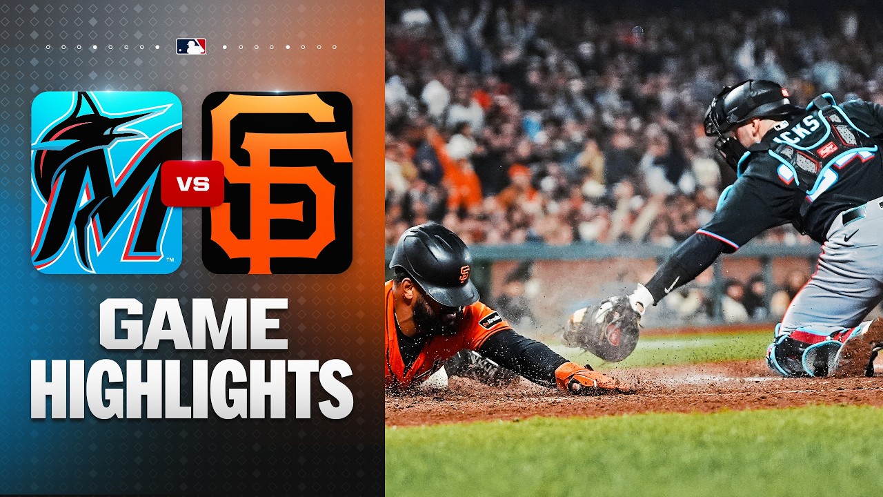Marlins vs. Giants Game Highlights (4/24/26) | MLB Highlights