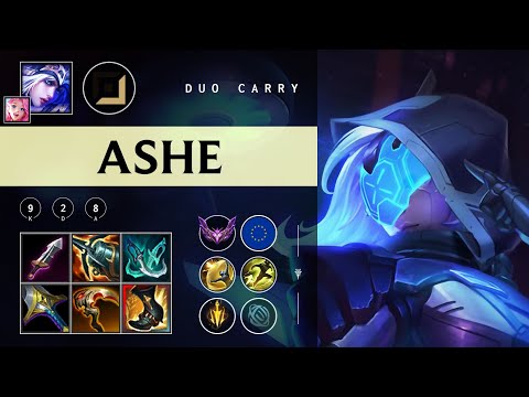 Ashe ADC vs Zed - EUW Master Patch 25.24