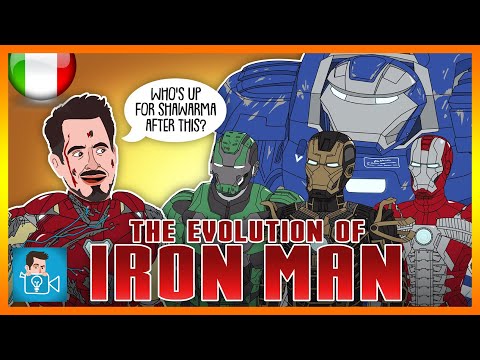 L'evoluzione di Iron Man / Tony Stark | TELL IT ANIMATED ITA